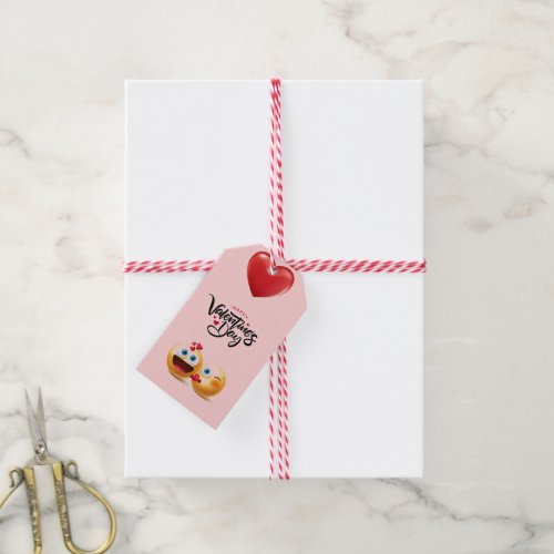  Couple Love Emoji Gift Tag