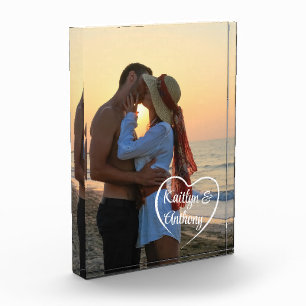 Couple Love Heart Photo Names