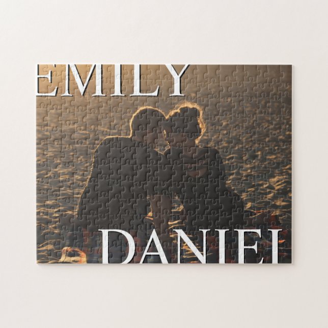 Couple Love Puzzle (Horizontal)