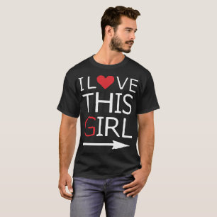 Couple Matching Shirts I Love This Guy Girl Boyfri