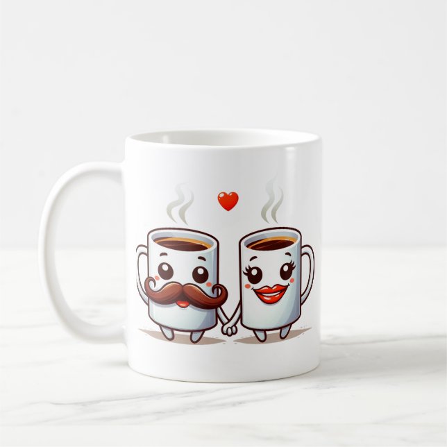 Couple Mug  (Left)