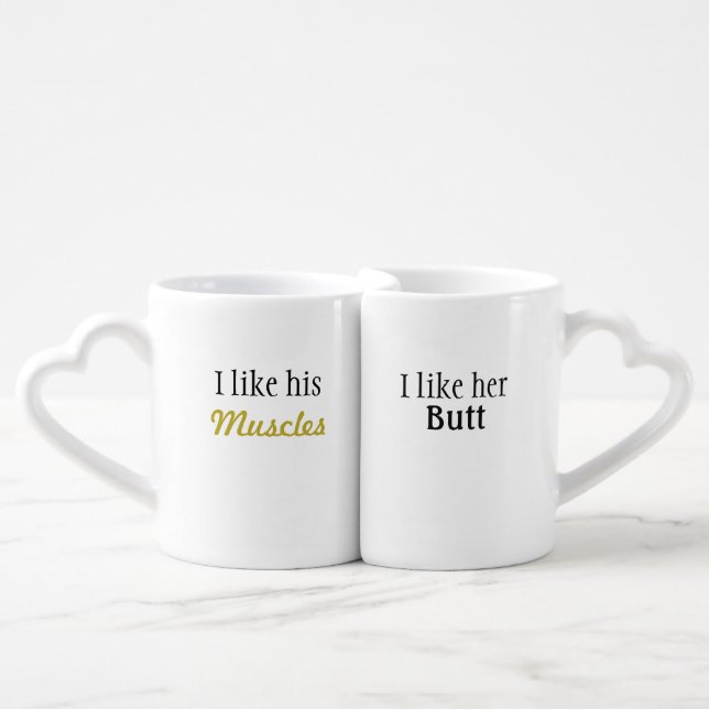 Couple Mugs (Front Nesting)