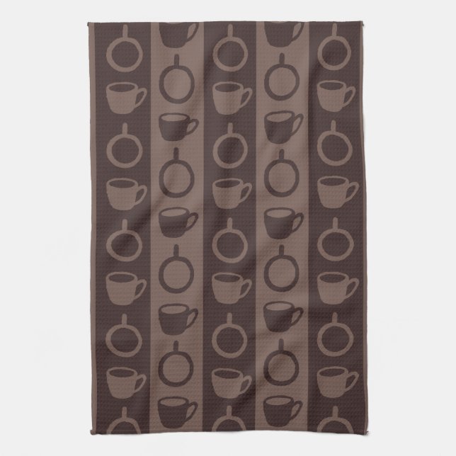 Couple of Cups Kitchen Towel (Vertical)
