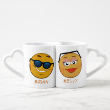 Couple of cute personalised cartoon style