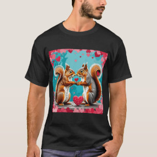 Couple of Squirrels In love T-Shirt