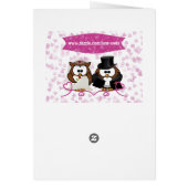 couple owl cards (Back)