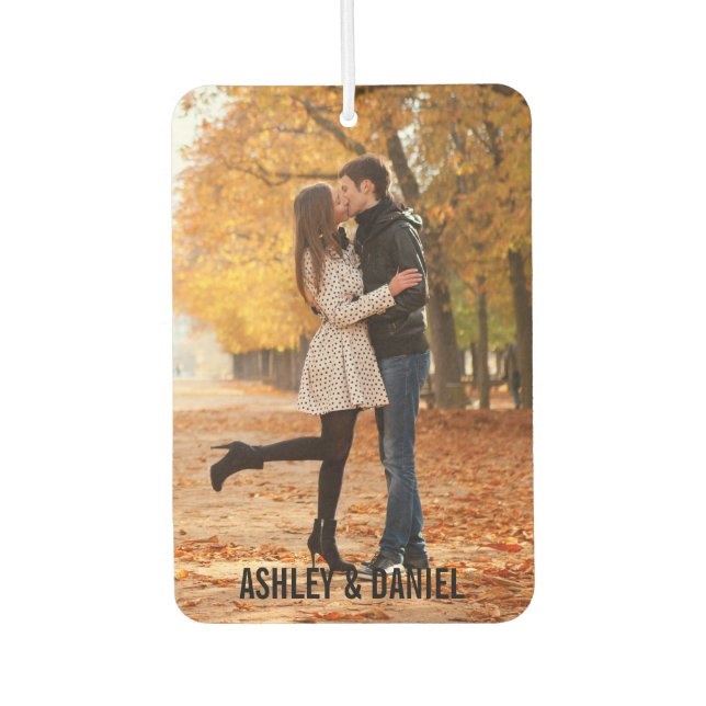 Couple Photo Air Freshener (Front)