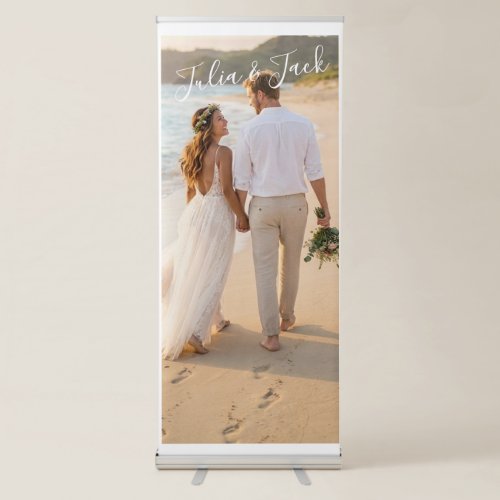 Couple Photo Banner For Wedding, Wedding Signs