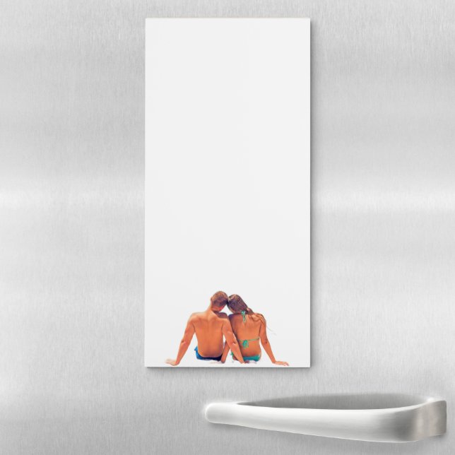Couple Photo Magnetic Notepads Personalized Gift (In Situ)