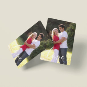 Couple Photo Poker Cards