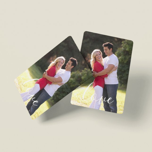 Couple Photo Poker Cards (Creator Uploaded)