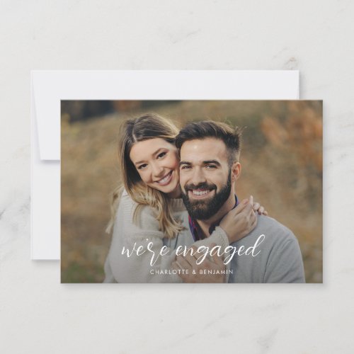 Couple Photos Wedding Engagement Party Invitation