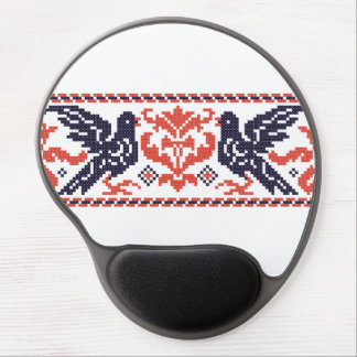 Couple pigeons gel mouse pad