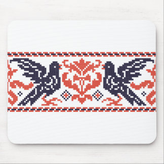 Couple pigeons mouse pad
