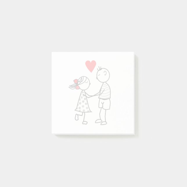 Couple Post-it® Notes (Front)