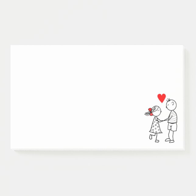 Couple Post it Notes Love (Front)