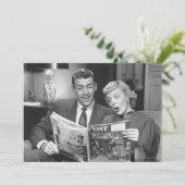 Couple Reading Magazine (Standing Front)