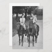Couple Riding Horses (Front/Back)