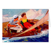 Couple Sailing by R.J. Cavaliere (Front Horizontal)