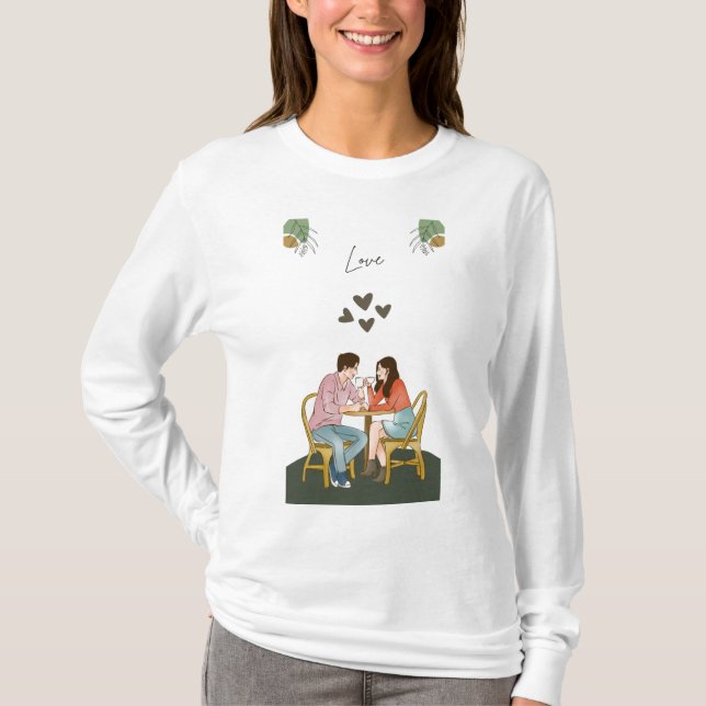 couple t-shirt  (Front)