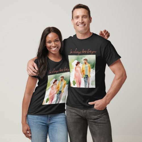 couple t_shirts  tops men women t_shirts