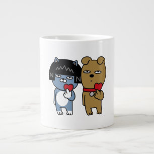 Couple Tee - Frodo & Neo Giant Coffee Mug