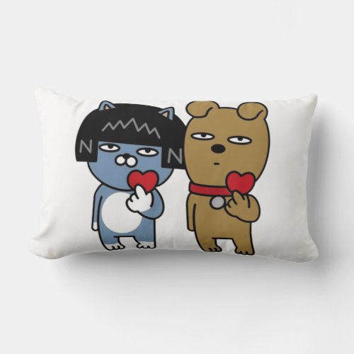 Couple Tee - Frodo & Neo Lumbar Pillow