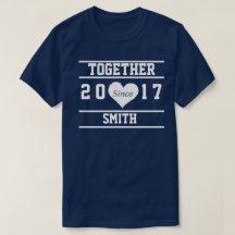 Couple "Together Since.." T-Shirt