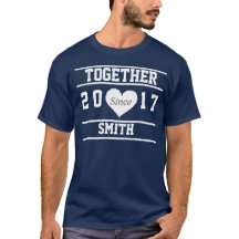 Couple "Together Since.." T-Shirt