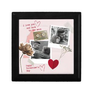 Couple vintage photos valentines day special  gift box