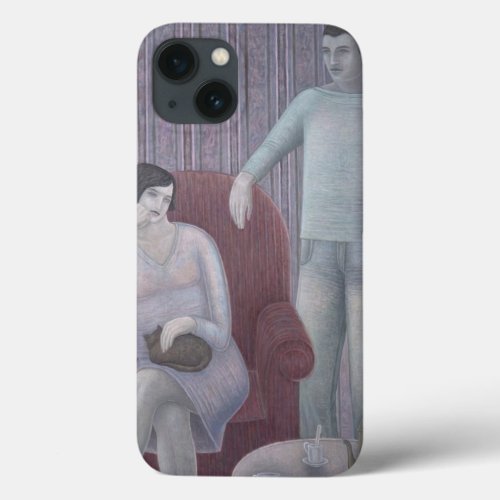 Couple with Cat 2008 iPhone 13 Case