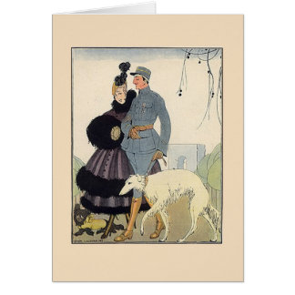 Couple with Dogs Cards