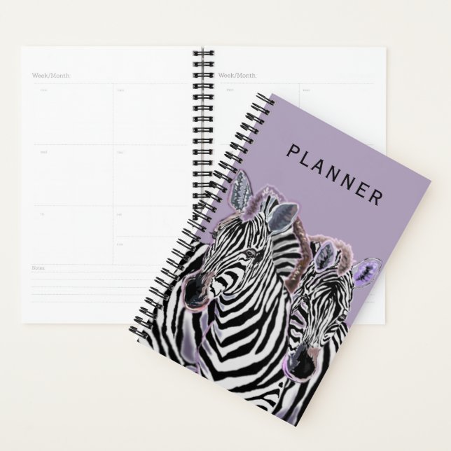 Couple Zebra Planner (Display)