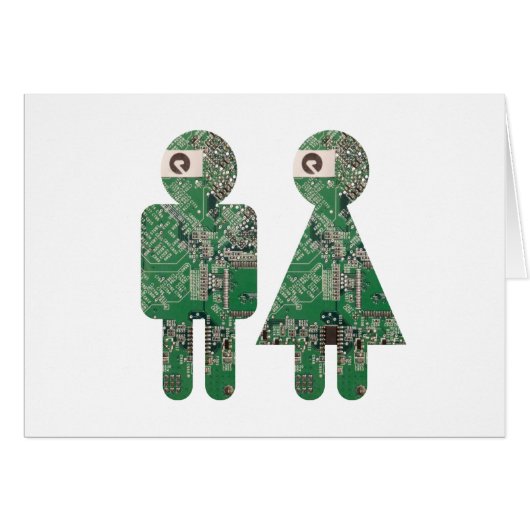 Coupleboard Folding Card (Front Horizontal)