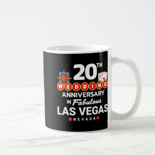 Couples 20th Anniversary - Vegas 20th Wedding Anni Coffee Mug