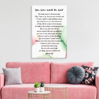 Couples and Lovers Script Wall Art