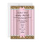 Couples Baby Shower Cute Girl Pink Leopard