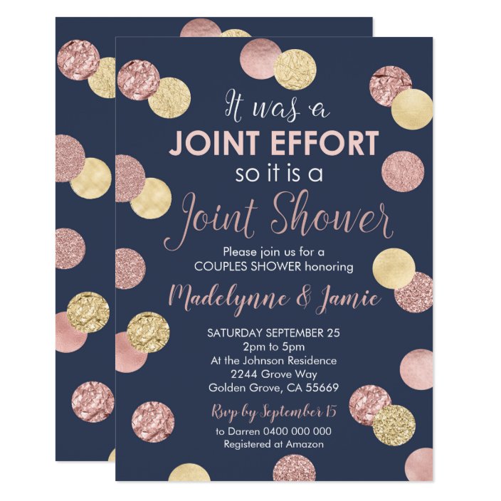 joint shower invitations