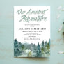 Couples baby shower, Our greatest adventure rustic Invitation