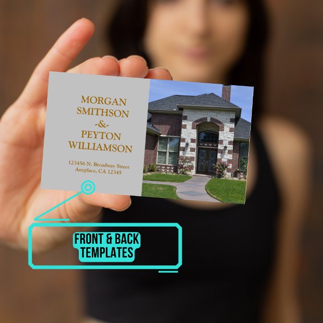 Couples Calling Card with Full Photo (A personal calling card is a great and quick way to share your details.)