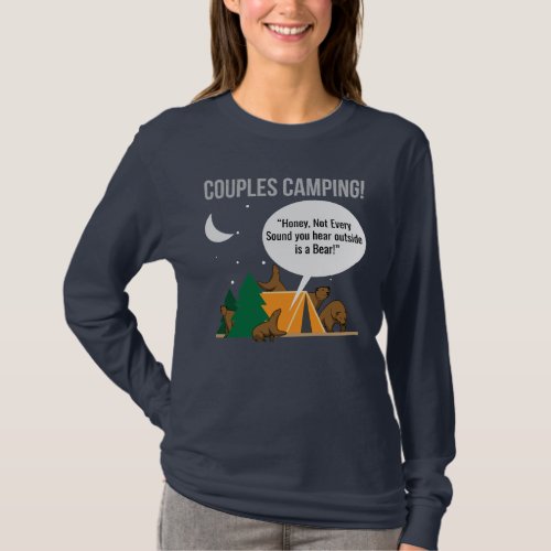 Couples Camping Funny Camper T_shirt
