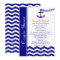 Couples Coed Wedding Shower Invitations Navy Blue
