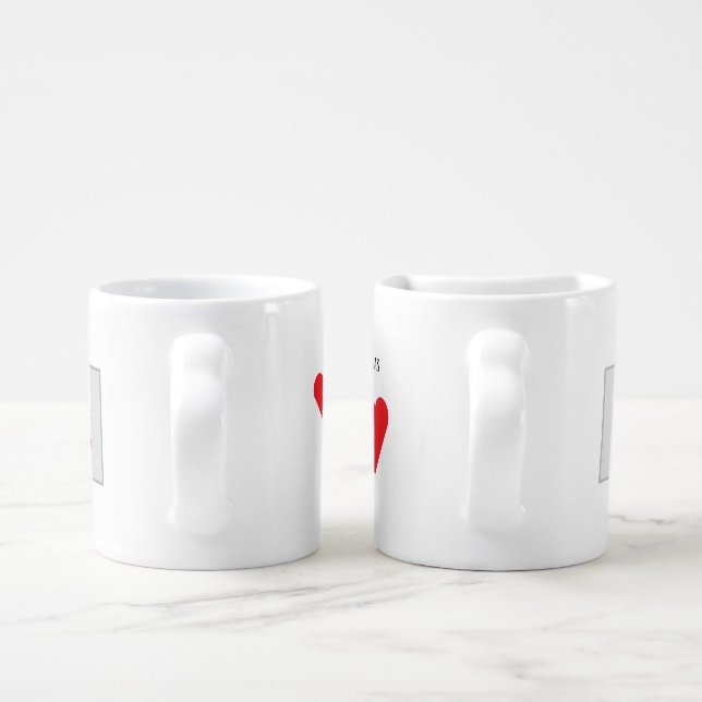 Couples Coffee Mug Set (Handle)