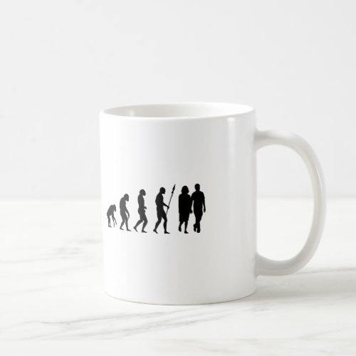 Couples Evolution Coffee Mug