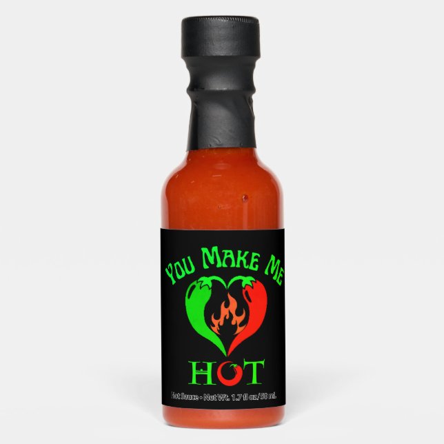 Couples Flirty You Make Me Hot Sauces (Front)