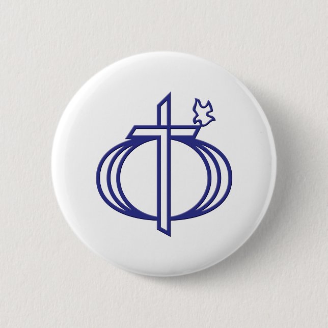 Couples For Christ Logo Pinback Button (Front)