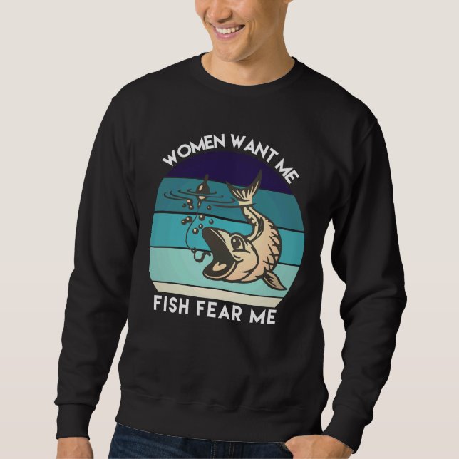Couples For Fishing Sweatshirt (Front)