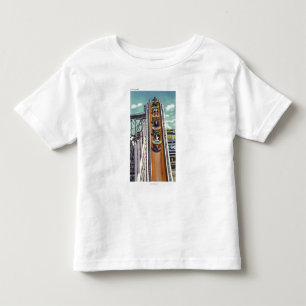 Couples Going Down the Flying Turns Ride Toddler T-shirt