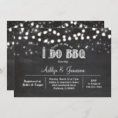 Couples I DO BBQ Lights Summer Shower (Front/Back)