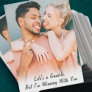 Couples I'm Winning Quote Custom Photo Anniversary Playing Cards